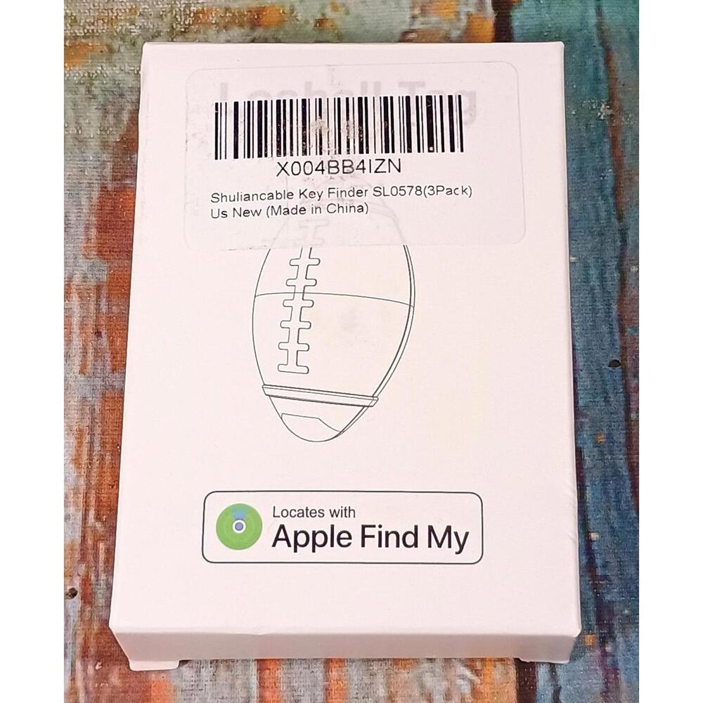Shuliancable Key Finder SL0578 (3 Pack) Compatible with Apple Find My